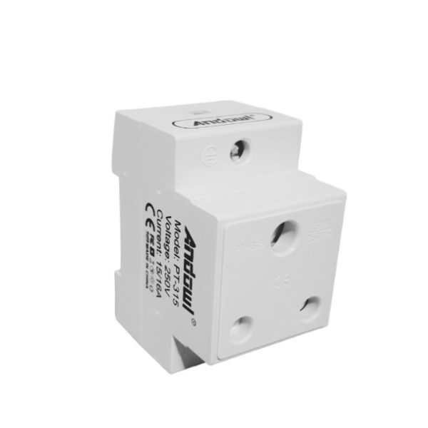 Db 3 Module Modular DB Mains 3 Pin Socket