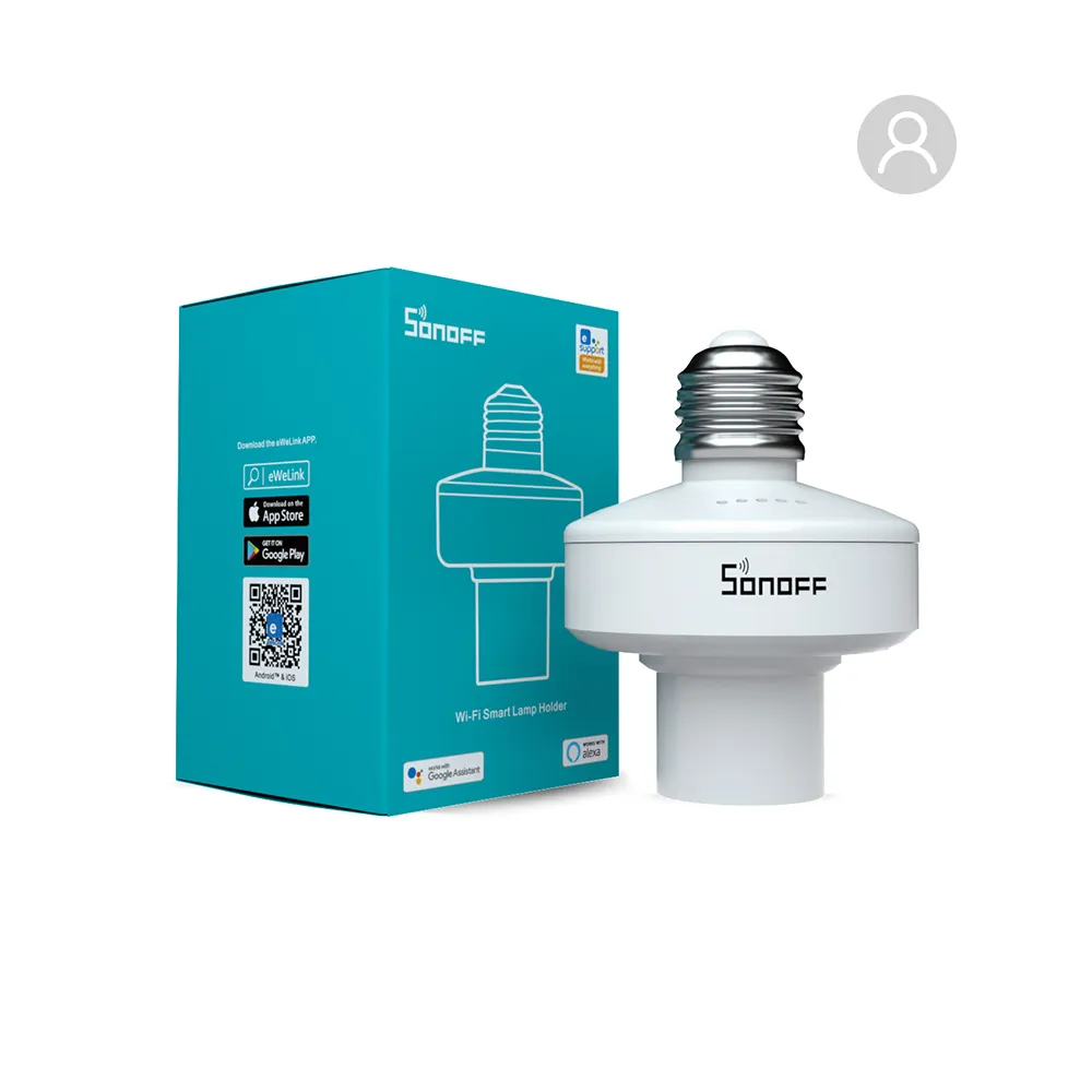 Sonoff WiFi E27 Bulb Holder RF/WiFi - Image 2